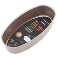 6寸轻乳酪芝士蛋糕模具烘焙椭圆形面包模不沾深烤盘烤箱用