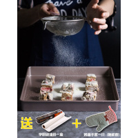 正方形不沾烤盘蛋糕卷模具牛轧糖雪花酥家用烤箱用烘焙工具28