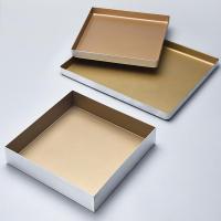 28cm方形烤盘金色铝合金不沾蛋糕卷饼干牛轧糖雪花酥烘焙模具