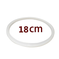 魔法不锈钢压力锅高压锅专用密封圈/橡皮圈/胶圈 /锅圈 18cm白色透明