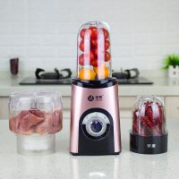 JX3358多功能豆浆机研磨婴儿辅食料理搅拌食品食物加工机 玫瑰金