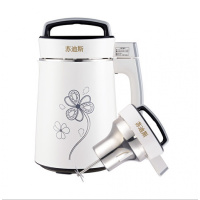 免洗打米糊机现磨现卖豆浆机破壁免过滤家用全自动加热直接喝煮熟 白色底盘加热