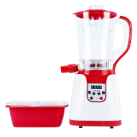 磨浆机小型家用豆腐机全自动打米浆机豆渣分离做豆花豆浆机 红色RL-H13001A