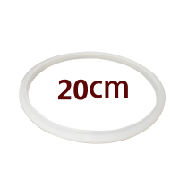 魔法不锈钢压力锅高压锅专用密封圈/橡皮圈/胶圈 /锅圈 20cm白色透明