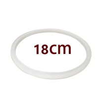 魔法不锈钢压力锅高压锅专用密封圈/橡皮圈/胶圈 18厘米白色透明