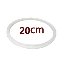 魔法不锈钢压力锅高压锅专用密封圈/橡皮圈/胶圈 20厘米白色透明
