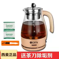 黑茶煮茶器玻璃全自动蒸汽电热熬茶壶煮普洱灵芝小容量多功能 赠茶刀除垢剂