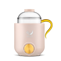 迷你玻璃养生壶多功能小容量空气炖燕窝壶全自动电煮茶壶 茱萸粉