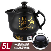 3-5L电壶煎药壶煲药煮药砂锅熬药罐子养生保健炖药机器全自动 5L一键智能[纳米发热体+鸣音]