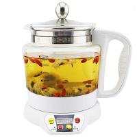 LY-S08台湾汉方养生壶多功能加厚玻璃煮茶器黑茶壶电煎壶 单壶身(不带底座)