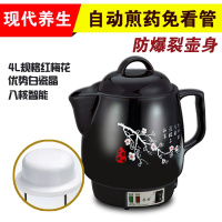 YN-40A全自动壶煎药壶熬药壶养生煮药壶煎药灌煎药锅 红梅花八核智能（白瓷晶+鸣音）