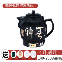 煲全自动熬药锅煎药壶家用电煎中医锅药罐陶瓷煮插电砂锅养生 4L八核鸣音+纳米白瓷收藏送礼