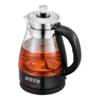 黑茶专用煮茶器普洱全自动保温玻璃电热迷你蒸汽蒸茶壶 06款印湖南华莱字体