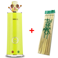 家用鸡蛋杯蛋卷机煮蛋器迷你煎蛋器全自动蛋包肠机早餐神器 绿色+一包竹签(约90根)