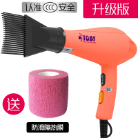 宠物吹风机狗狗猫专用吹毛机大功率冷热强风低噪静音金毛泰迪 桔色(送防滑隔热膜)