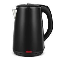 电水水壶 家用保温电热水壶自动断电茶壶快速烧水壶 至尊黑/食品级普通防烫壶2.3L/店家推荐