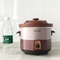 电炖锅煲汤锅熬煮粥锅煮粥神器陶瓷养生家用小bb紫砂锅电炖盅 新款紫砂:2L(适合2-3人)