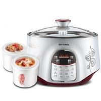 隔水炖盅家用煮粥煲汤锅全自动陶瓷不锈钢电炖锅预约一锅三胆