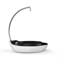 全自动上水电陶炉煮茶器电磁炉小型玻璃蒸汽煮茶壶套装家用 白色