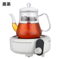 海螺电陶炉家用煮茶迷你小型煮茶器玻璃光波炉电磁炉 黑色