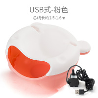 智能猫咪饮水机宠物流动水自动循环喝水器猫活水水碗狗狗喂水神器 粉白色USB式