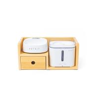 宠物饮水机智能碗组合架饮水机组合架猫咪狗防颈椎餐桌 饮水机+智能碗+组合架滤芯