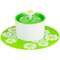 猫咪饮水机宠物饮水机自动循环狗狗喝水器喂水喝水器智能 标准绿色款+垫子(1.6升)