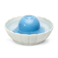 智能陶瓷宠物饮水机大狗咪喝水神器流动饮水器大容量活水 环球防干烧天蓝色1代常规款
