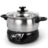 多功能电热锅小电锅分体不锈钢小电火锅电迷你电煮锅