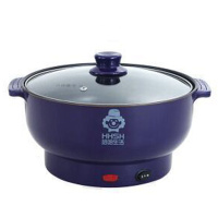 插电锅不粘平底炒菜小煎锅迷你学生宿舍用电炒锅煎牛排小型电烧锅 不带蒸笼+送运费险2-3人筱芙款