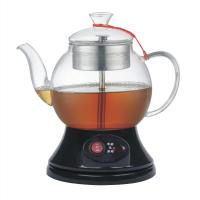 煮茶器黑茶普洱茶全自动蒸汽玻璃蒸茶壶养生壶蒸茶器煮茶壶 X款黑色(仁安达)