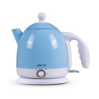 烧水壶迷你全自动家用小型容量宿舍学生电热水壶 清新蓝调温保温304不锈钢