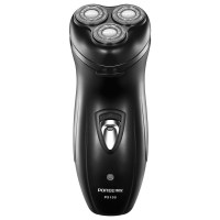 电动剃须刀PS195便携式刮胡刀充电式旋转男胡子刀3刀头胡须刨 黑色