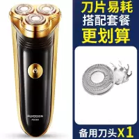 剃须刀电动刮胡刀男士充电式须刨胡须刀刀头水洗智能刮胡子刀 飞科正品FS360原装加一个刀头