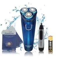 电动剃须刀FS336充电式全身水洗3刀头男士智能刮胡须刀 FS336+一套刀网+飞科鼻毛器￥218