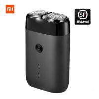 剃须刀电动旋转双刀头男士全身水洗便携式充电素士胡须三刀头 小米米家浮动双刀头剃须刀[顺丰快递]