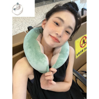 舒适主义馨帮帮杂货铺 创意毛毛虫U型枕摆件沙发靠枕抱枕可爱U型枕头