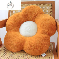 舒适主义毛绒绒花朵坐垫屁垫沙发飘窗卧室地上椅子抱枕办公室椅垫靠背靠