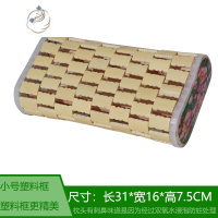 舒适主义夏天麻将竹枕头单人空心凉小枕汗蒸房桑拿房透气竹编护颈透气凉爽