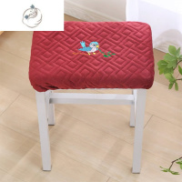 舒适主义加厚学生坐垫长方形椅子垫简约现代屁股垫凳子垫防滑四季板凳套罩