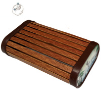 舒适主义夏天送长辈老人用枕头老年保健护颈椎竹枕成人空心高凉枕靠