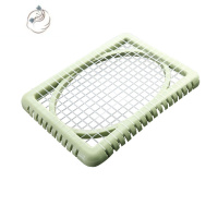 舒适主义夏天坐垫透气服装厂员工座垫网格椅垫学生凳子椅子散热夏季屁股垫