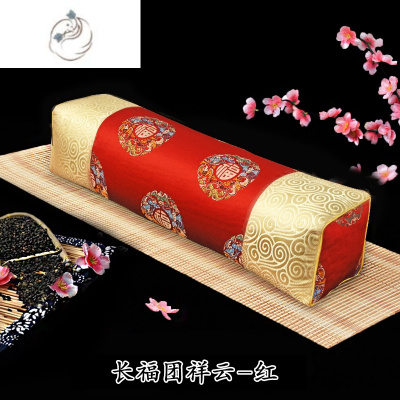 舒适主义颈椎专用枕复古中国风中式荞麦枕芯古代老式长方形枕头