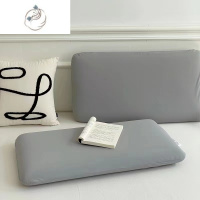 舒适主义生物基夏季冰丝豆芙枕枕护颈椎记忆棉软枕芯家用矮枕低枕头