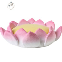 舒适主义好运莲花坐垫宝座歪瓜靠枕枕头歪瓜蒲团沙发网红同款好运莲莲屁垫