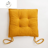 舒适主义蔓越家 简约纯色婴儿绒坐垫板凳垫客厅餐椅垫加厚防滑蒲团垫