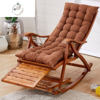 舒适主义躺椅坐垫靠垫一体摇椅棉垫子四季通用加厚秋冬季折叠椅子懒人