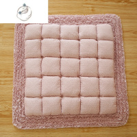 舒适主义绗缝坐垫馒头垫加厚坐垫防滑 韩式田园椅子垫飘窗坐垫