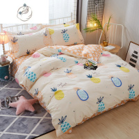舒适主义四件套床品套件1.8m床上用品学生宿舍被套床单4件套1.5米