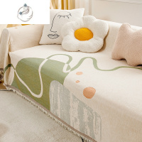 舒适主义田园ins风沙发巾全盖四季通用三人位沙发套罩防尘坐垫扶手盖布毯